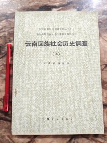 云南回族社会历史调查(二) 国家民委民族问题五种丛书之一 中国少数民族社会历史调查资料丛刊