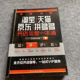 淘宝、天猫、京东、拼多多开店运营一本通:简单、好用、可视化的营销方法与技巧