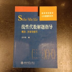 线性代数解题指导:概念、方法与技巧 内有字迹勾划 (前屋62B)