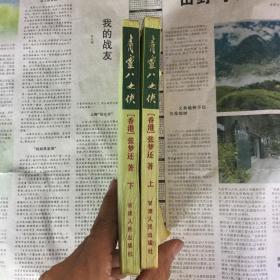 武侠小说：青灵八女侠，上下册，一套全，32开，一版一印，正版