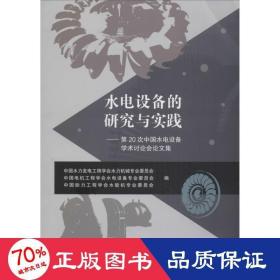 水电设备的研究与实践：第20次中国水电设备学术讨论会论文集