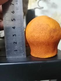 橘皮鸣虫器 桔子皮手工制作 陈皮葫芦