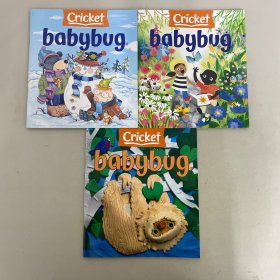 Cricket   babybug 英文童书 【3本合售】