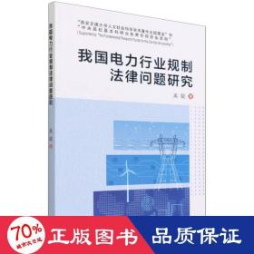 我国电力行业规制法律问题研究 法学理论 吴锐