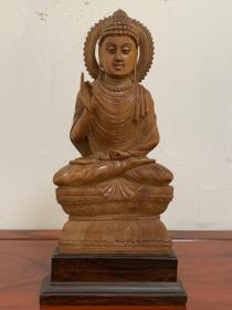 印度老山檀香木佛像（1500克）