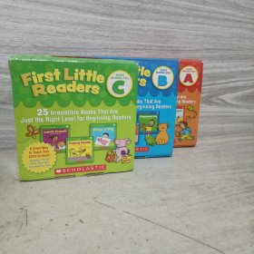 First Little Readers: Guided Reading Level A小读者系列家长阅读指导套装A级，共25册 英文原版