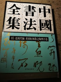 中国书法全集85近现代编黄宾虹林散之陶博吾卷