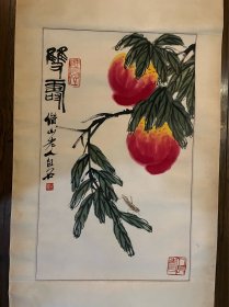 双寿纸本立轴61*41