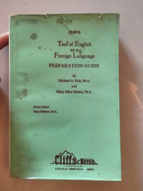 CLIFFS Test of English as a Foreign Language PREPARATION GUIDE