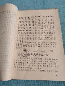 春草1982年第3期 试刊号（油印本）