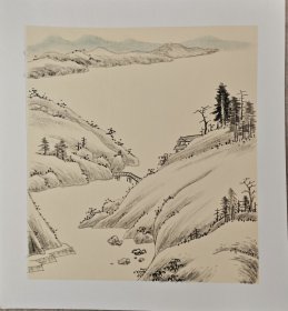 山水小品卡纸（90）