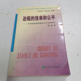 治税的效率和公平:宏观税收管理理论与方法的研究