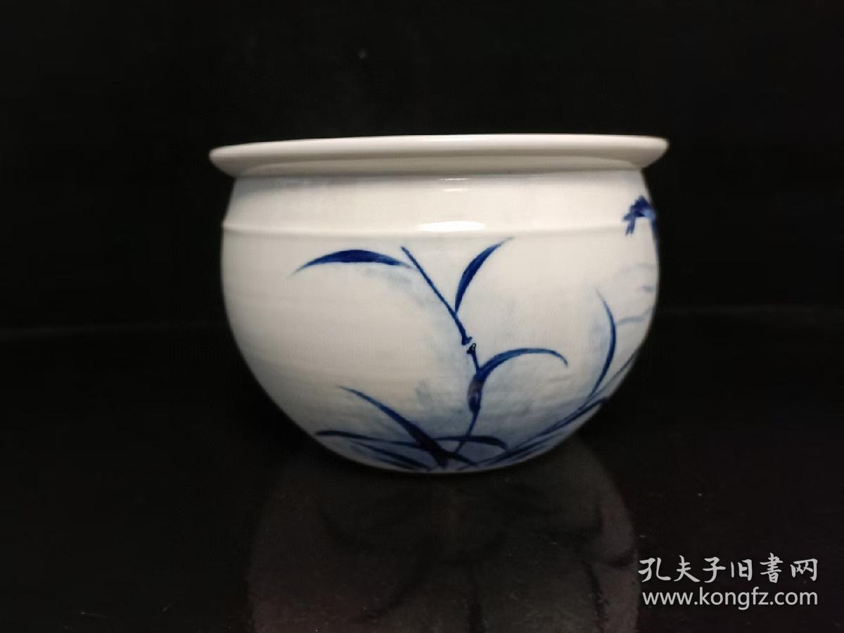 瓷器，青花缸，.,