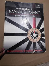 Introduction to Management 11th Edition[管理，国际学生版，第11版]