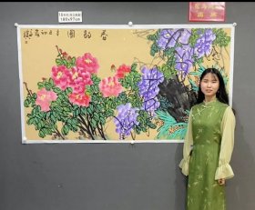 高琪 花鸟画家 牡丹花画 高琪,出生于河北衡水,毕业于天津美术学 院,后进修于中央美院,中国人民大学艺术学院,受教于著名花鸟画家张立辰,霍春阳,郭石夫,王培东,刘继红,邢少臣等名家。 作品《春风》《紫气》《江南硕果》《荷花十里香满院》等,分别参加中国美协主办的全国美展和省市画展，部分作品被日本、新加坡、澳大利亚等收藏机构收藏，论文【中国画水墨探究】曾在中国美术报《新文艺》等刊物上发表