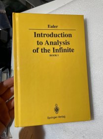 现货  Introduction to Analysis of the Infinite: Book I  英文原版 无穷分析引论 欧拉 Leonard Euler