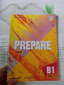 Prepare Second Edition Workbook 4（书角破损）