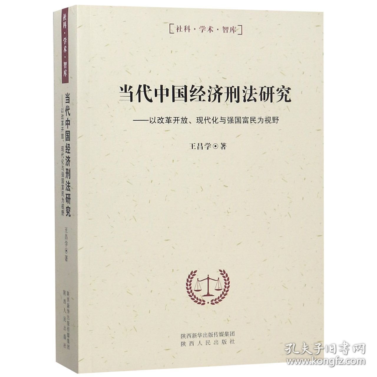 当代中国经济刑法研究--以改革开放现代化与强国富民为视野/社科学术智库