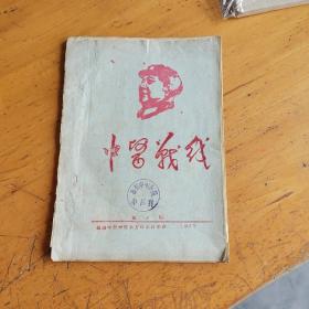 中医战线创刊号，油印，少见