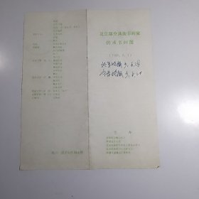 北京部分满族书画家访承书画展（1988.6.1）