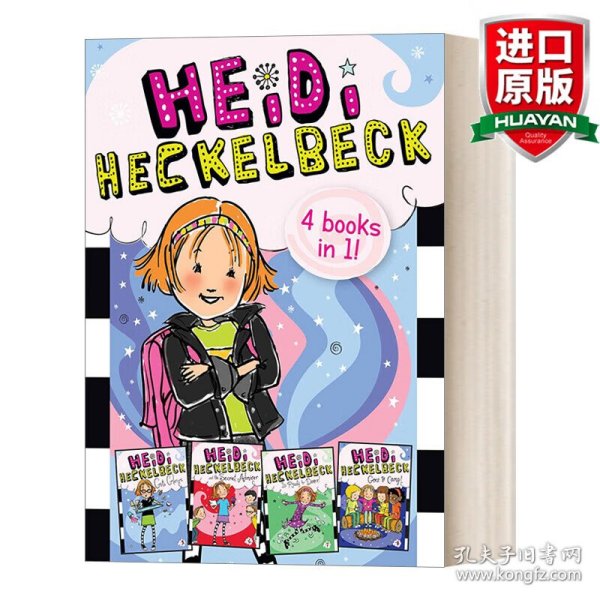 英文原版 Heidi Heckelbeck 4 Books in 1! 小女巫海蒂4合1故事集 英文版 进口英语原版书籍