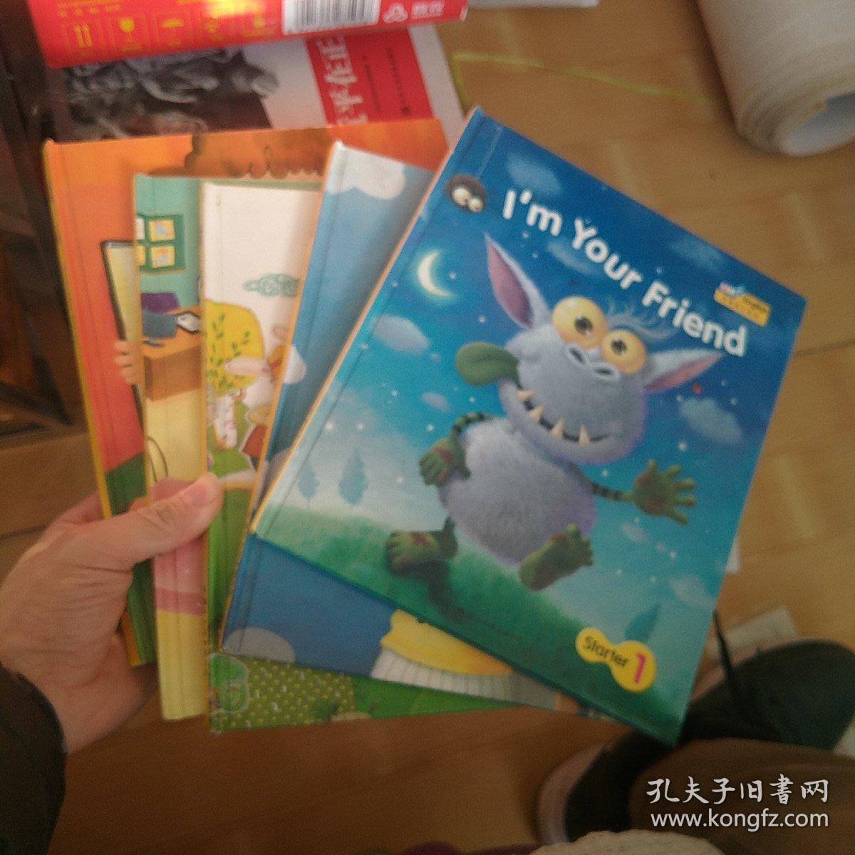 哈佛幼儿英语5册合售 1 6 7 8 9