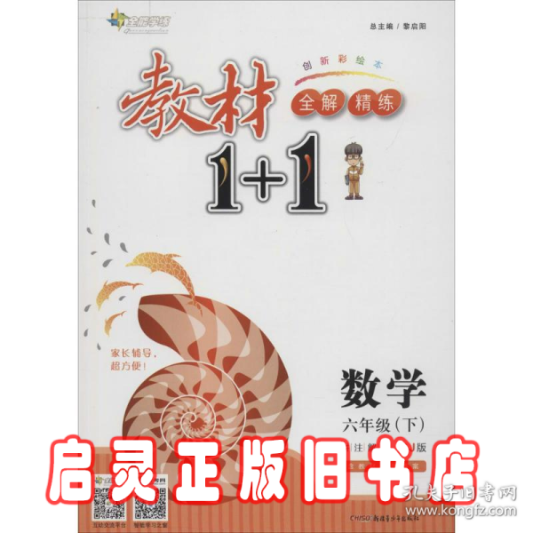 教材1+1同步讲习：数学（六年级下 RJ版 创新彩绘本）