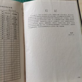 中华人民共和国统计大事记1949-1991