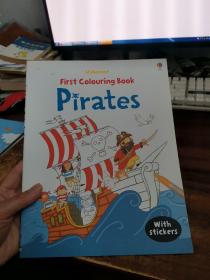 First Colouring Book: Pirates