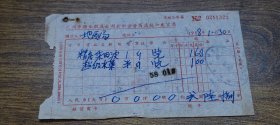 1958年广州市糖业糕点公司公私合营商店统一发货票（东山文苑商店）~~精装？田波、超级水果，地质局招待部专家