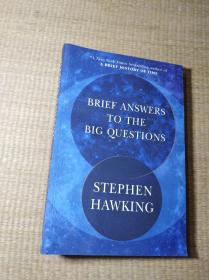 英文原版 美国版 Brief Answers to the Big Questions 对大问题的简明回答 Stephen Hawking霍金遗作(16开)