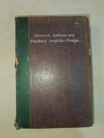 Network Analysis and Feedback Amplifier Design （网络分析和反馈放大器设计）目录见图