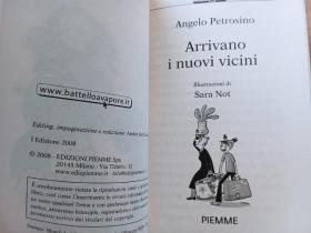 意大利语儿童小说 Arrivano i nuovi vicini.  di Angelo Petrosino  (Autore)
