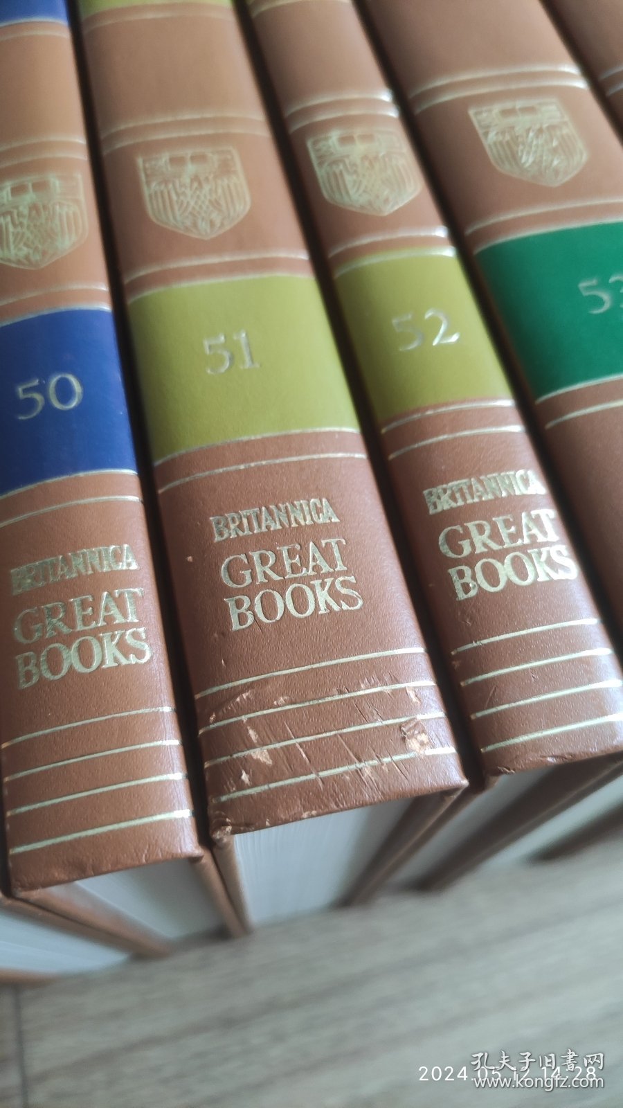 西方世界的伟大著作 (第一版) 全套54册 Great Books Of The Western World by Encyclopedia Britannica 精装本
