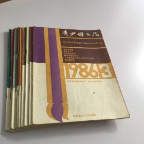 青少年书法 月刊  10册打包出售