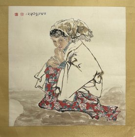 王根生（1）镜片人物画