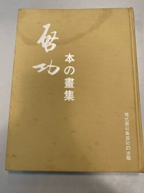 启功本の画集 8开大厚本