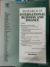 research in international business and finance 2019-2021年12月英文版 单本价