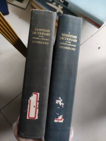 WEBSTERS DICTIONARY OF THE ENGLISH LANGUAGE UNABRIDGED 韦氏英语大词典1 2