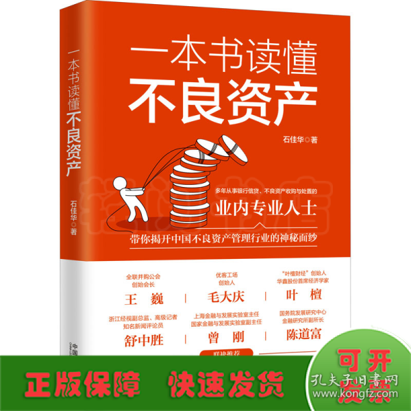 一本书读懂不良资产（王巍、毛大庆、叶檀、舒中胜、曾刚、陈道富联合推荐）