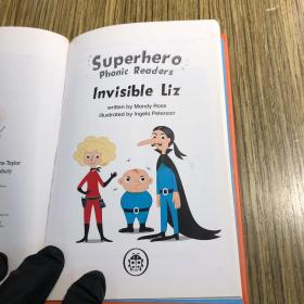 Superhero Phonic Readers: Invisible Liz (Level 6)