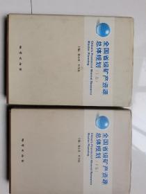 全国省级矿产资源总体规划上下册