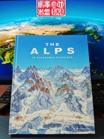 The Alps: In Panoramic Paintings 阿尔卑斯全景绘画鸟瞰地图集