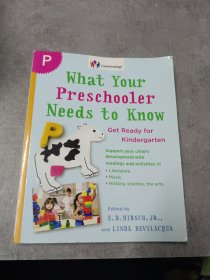 幼儿园全科核心知识英语读本 英文原版 What Your Preschooler Needs to Know Get Ready for Kindergarten (学前儿童须知 英文版）