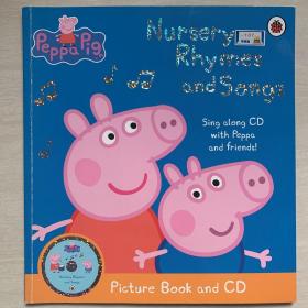 Peppa Pig: Nursery Rhymes and Songs Picture Book and CD  粉红猪小妹系列图书