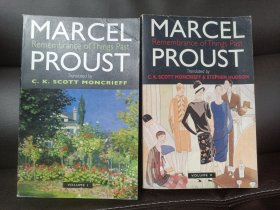 Marcel Proust Remembrance of Things Past ------ 普鲁斯特《追忆逝水年华》卷二书口有斑点