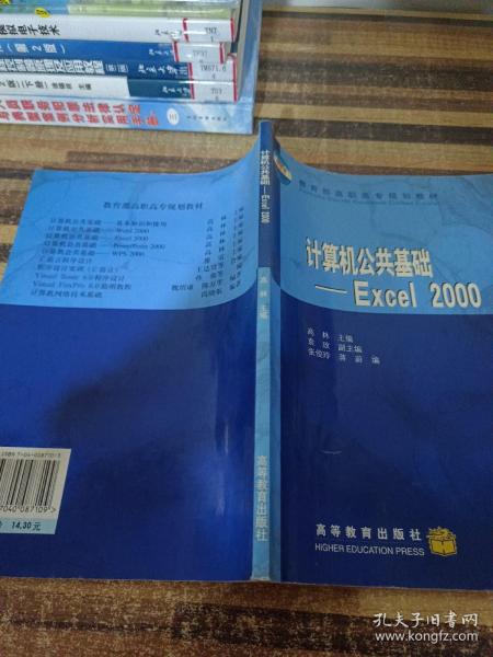 计算机公共基础:Excel 2000