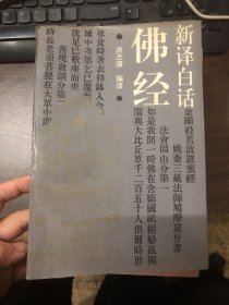 新译白话佛经