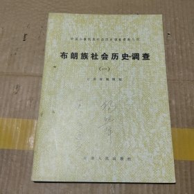 布朗族社会历史调查 一