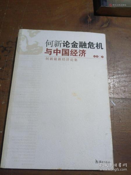 何新论金融危机与中国经济：何新最新经济论集